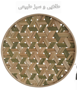 دیوارکوب قطر 25 سانت بافت شعاعی کد 37