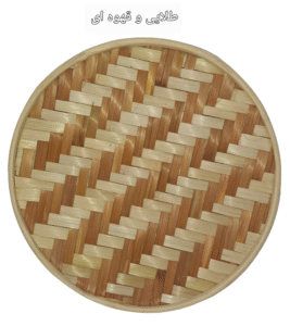 دیوارکوب قطر 30 سانت بافت شعاعی کد 51