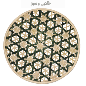 دیوارکوب قطر 30 سانت بافت پاپیونی کد 55