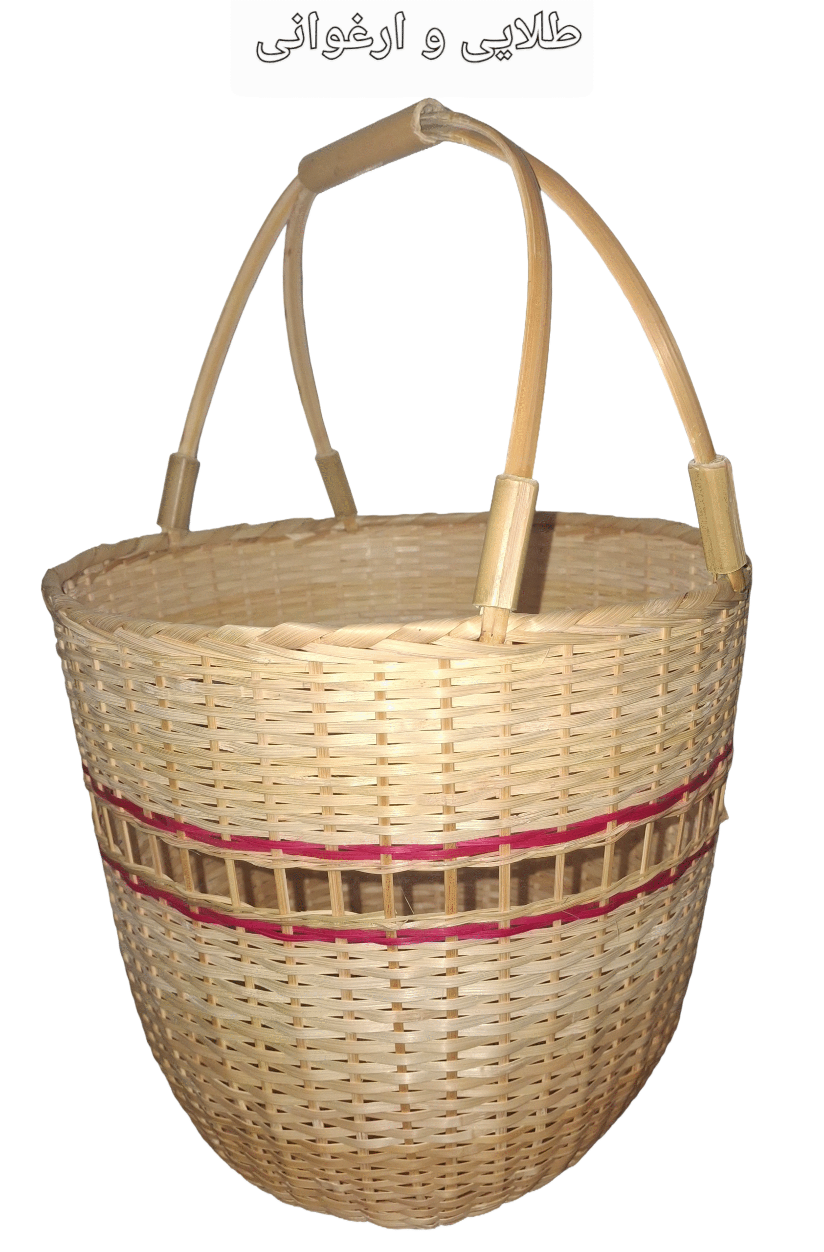 گلدان دسته دار بافت زنجیره ای