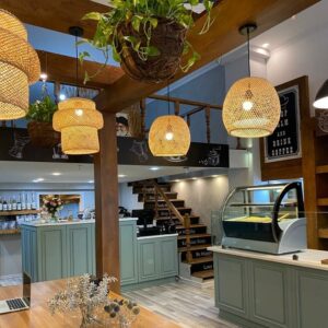 انواع لوستر بامبو بافت